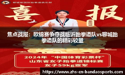 焦点战报:欧锦赛争夺战临沂跆拳道队vs聊城跆拳道队的精彩较量